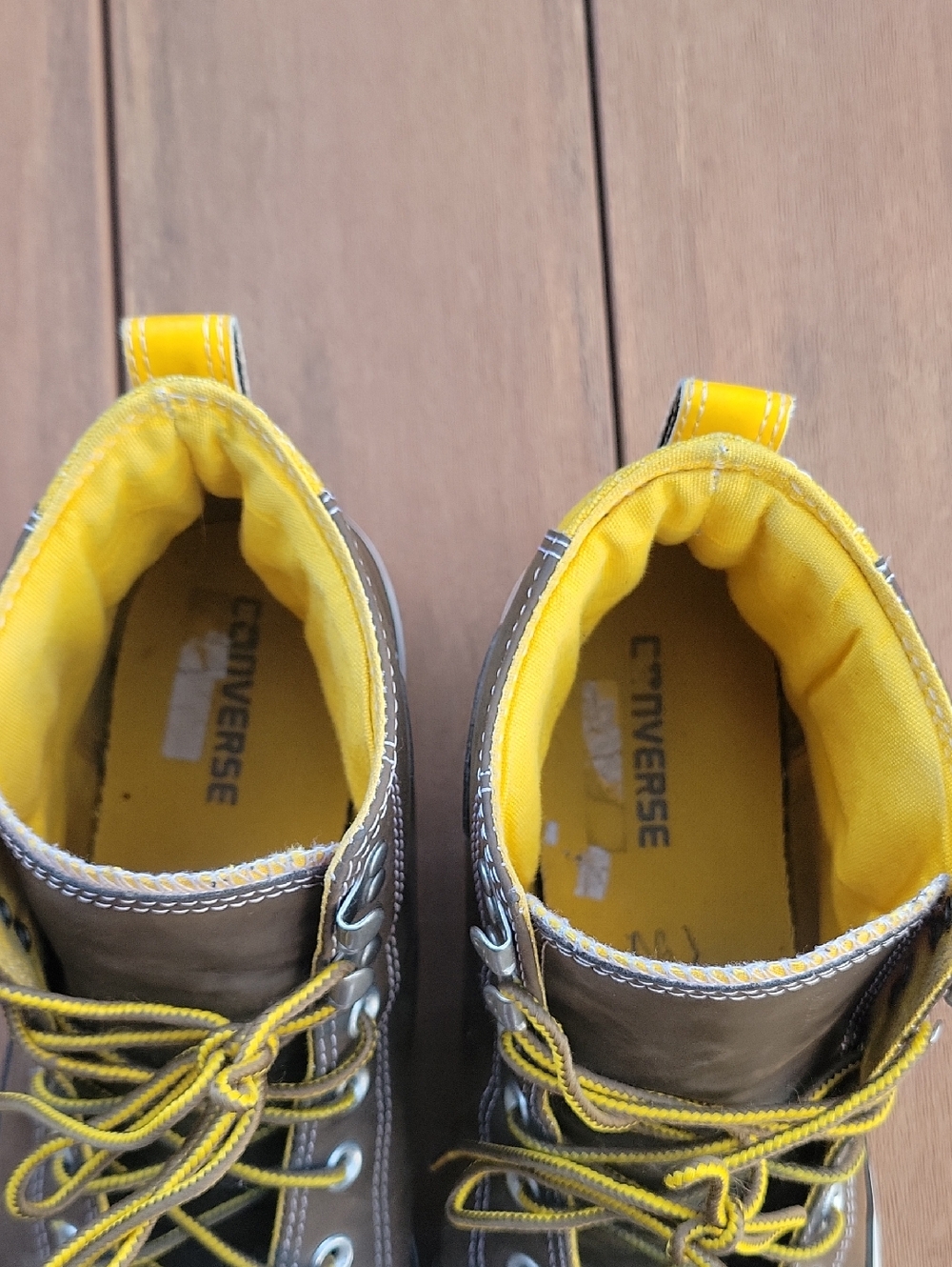 Converse Chuck Taylor City Hiker Leather High-Top Sneakers - Picture 3 of 8